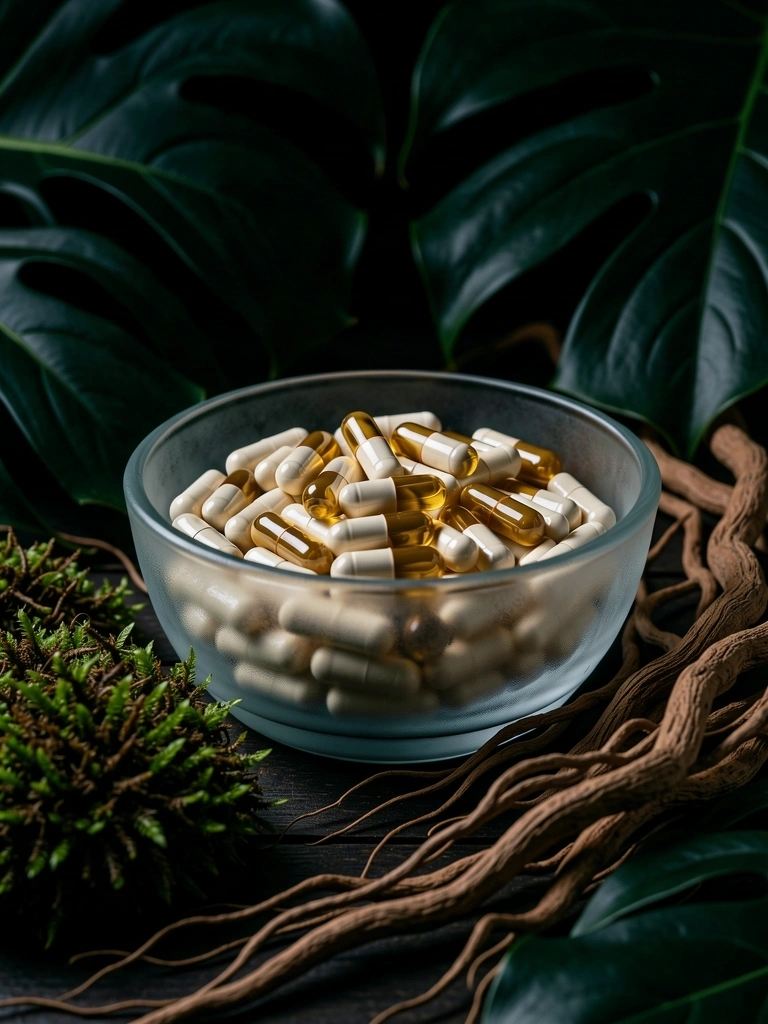 Natural capsules for strength and vitality
